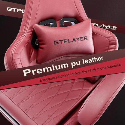 GTPLAYER Ace-Pro Gaming Chair with Footrest and Speakers