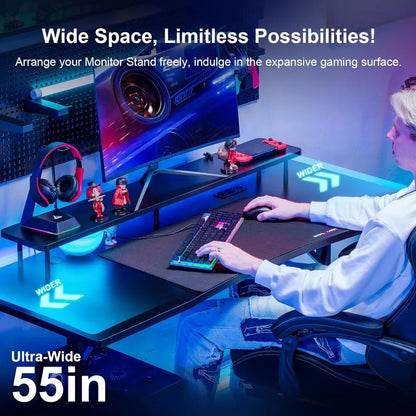 GTRACING GT210 Gaming Desk, RGB