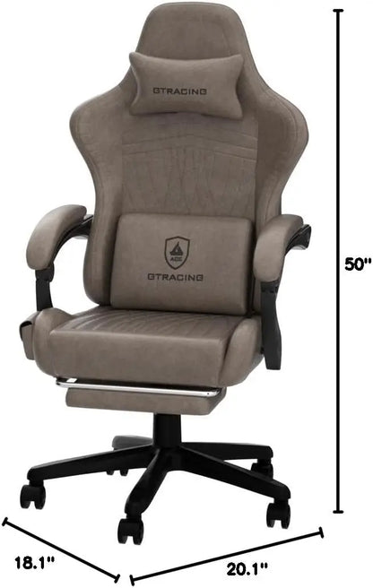 GTPLAYER Ace-Pro Gaming Chair with Footrest and Speakers