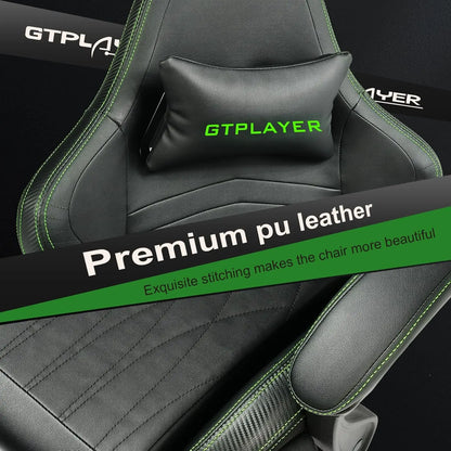 GTPLAYER Ace-Pro Gaming Chair with Footrest and Speakers