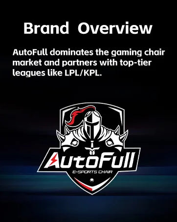 AutoFull C3 Office/Gaming Chair with Ergonomic Lumbar Support, High Back