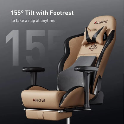 AutoFull C3 Office/Gaming Chair with Ergonomic Lumbar Support, High Back