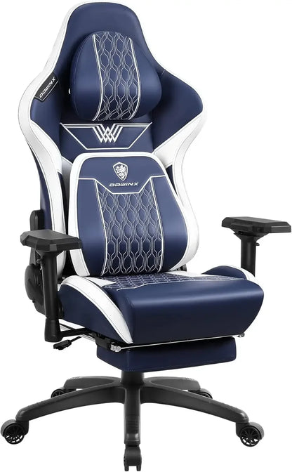 Dowinx Big and Tall Gaming Chair with Footrest and Lumbar support