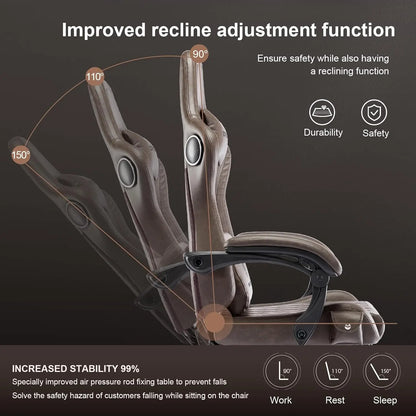 GTPLAYER Ace-Pro Gaming Chair with Footrest and Speakers