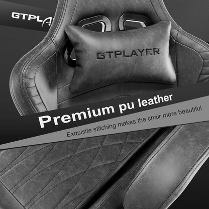 GTPLAYER Ace-Pro Gaming Chair with Footrest and Speakers